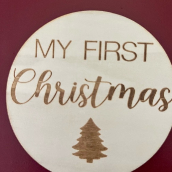 Holiday Milestone Wooden Discs - Picture 11 of 11